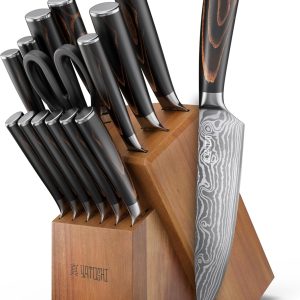 81U+p28bixL._AC_SL1500_ Ceramic Knife Set with Block